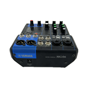 Yamaha MG06 Mixing Console W/ Power Supply - Used
