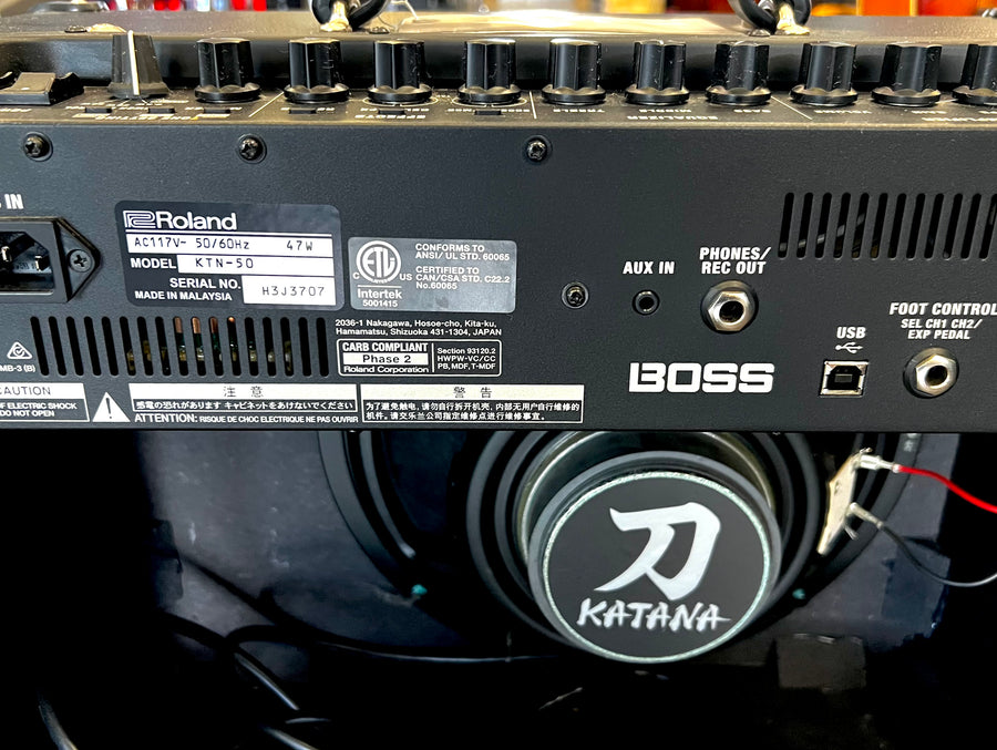Boss Katana 50 Electric Guitar Amplifier Used