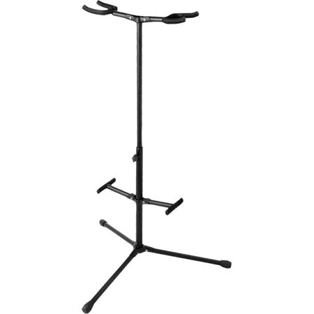 Double Guitar stand GS-7255 on stage