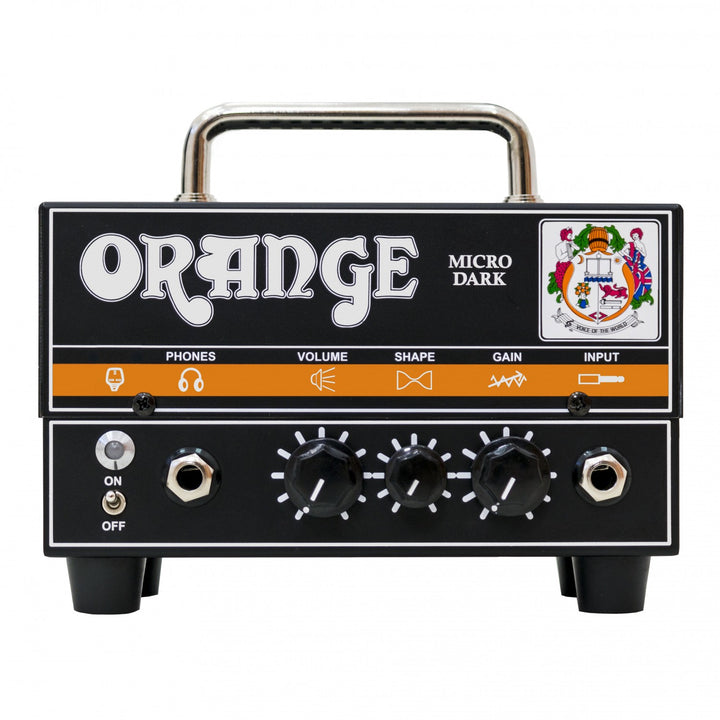 Orange Amplifiers Dark Terror 20W Hybrid Tube Amp Head Front