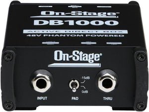 On Stage DB1000 Active Direct box