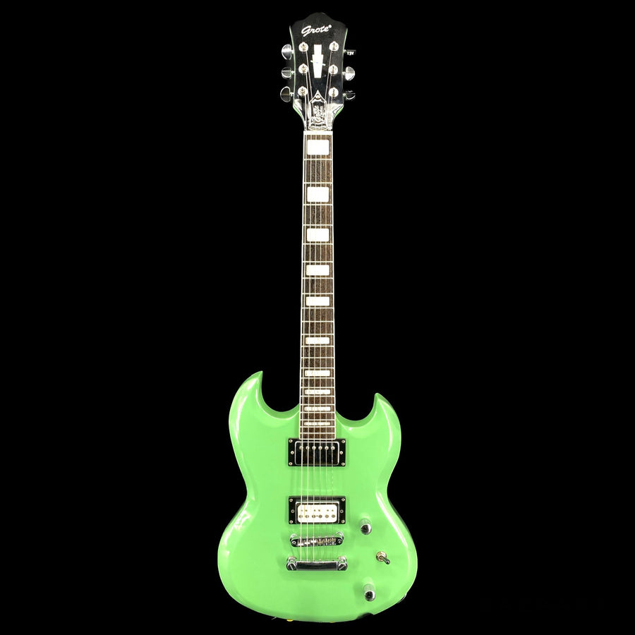 Grote SG - Surf Green Electric Guitar w/Gig Bag Used