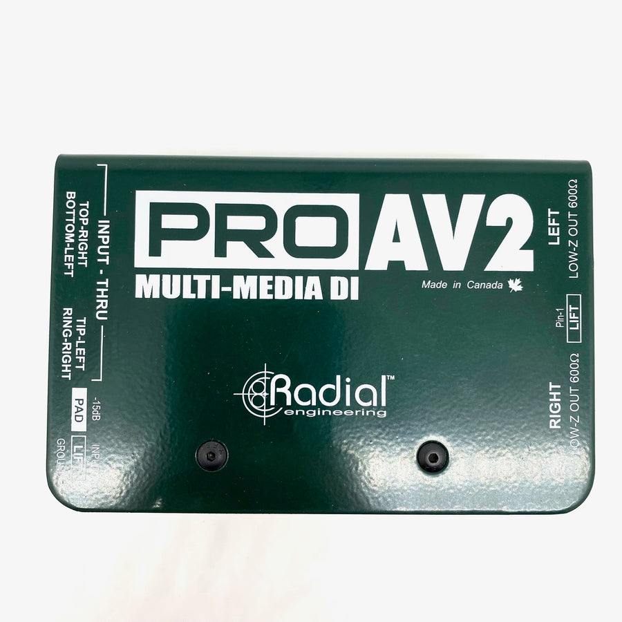 Radial Pro AV2 Multi-Media DI Box - Used