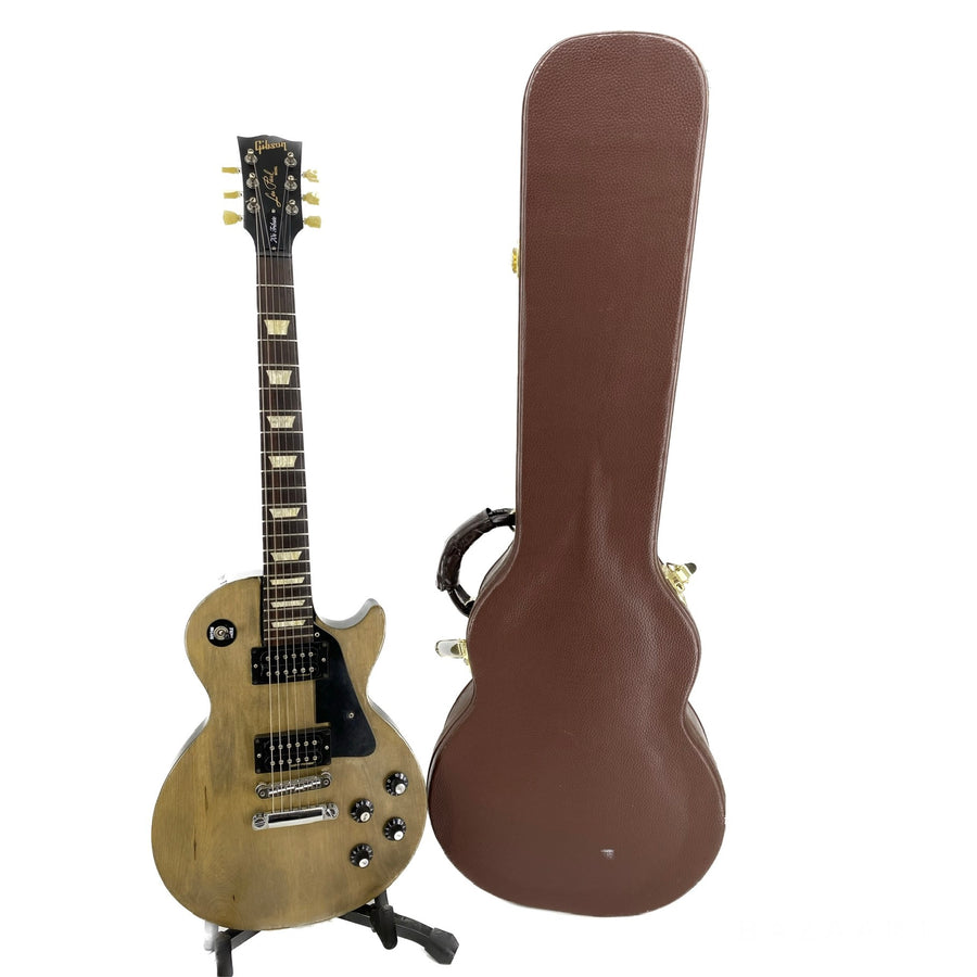Gibson Les Paul 70s Tribute w/Min-E-Tune - Natural Re-Finish - w/Case Used