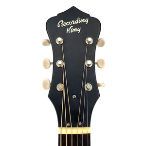 Recording King RPH-05 Dirty 1930s - Vintage Sunburst - Parlor Acoustic Guitar Used