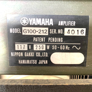 Yamaha Hundred 212 Combo Amplifier - Used