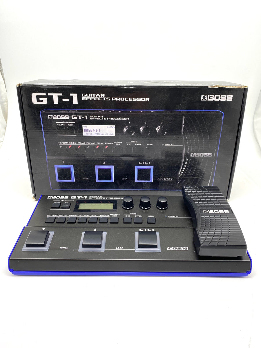 Boss GT-1 Guitar Effects Processor - Used