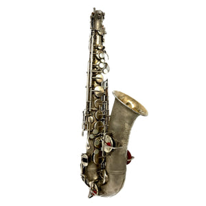 Vintage The Elkhart Silver Alto Sax 7765 Used