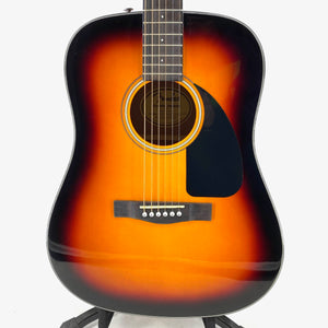 Fender CD-60 Dread Acoustic Guitar - Tobacco Burst - Used