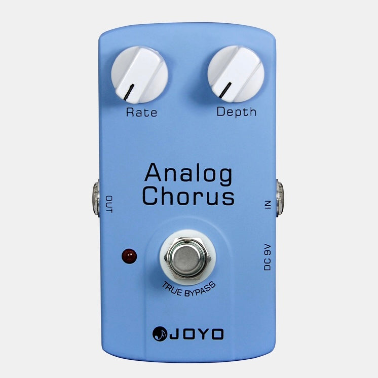 Joyo JF-37 Analog Chorus Guitar Effects Pedal with True Bypass & BBD Chip