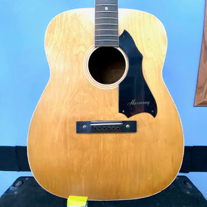 Harmony Vintage Acoustic Guitar 1960s? - Natural