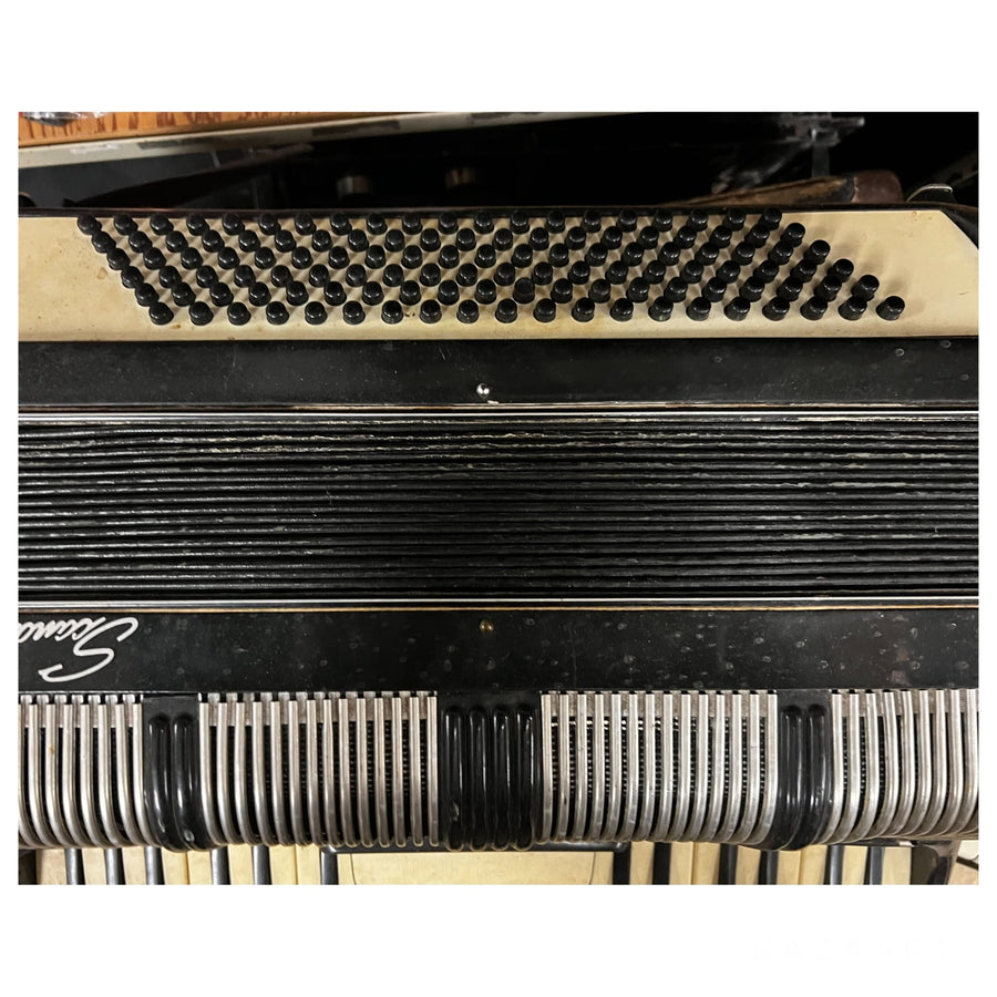 Scandalli Vintage Piano Accordion - Black - Used