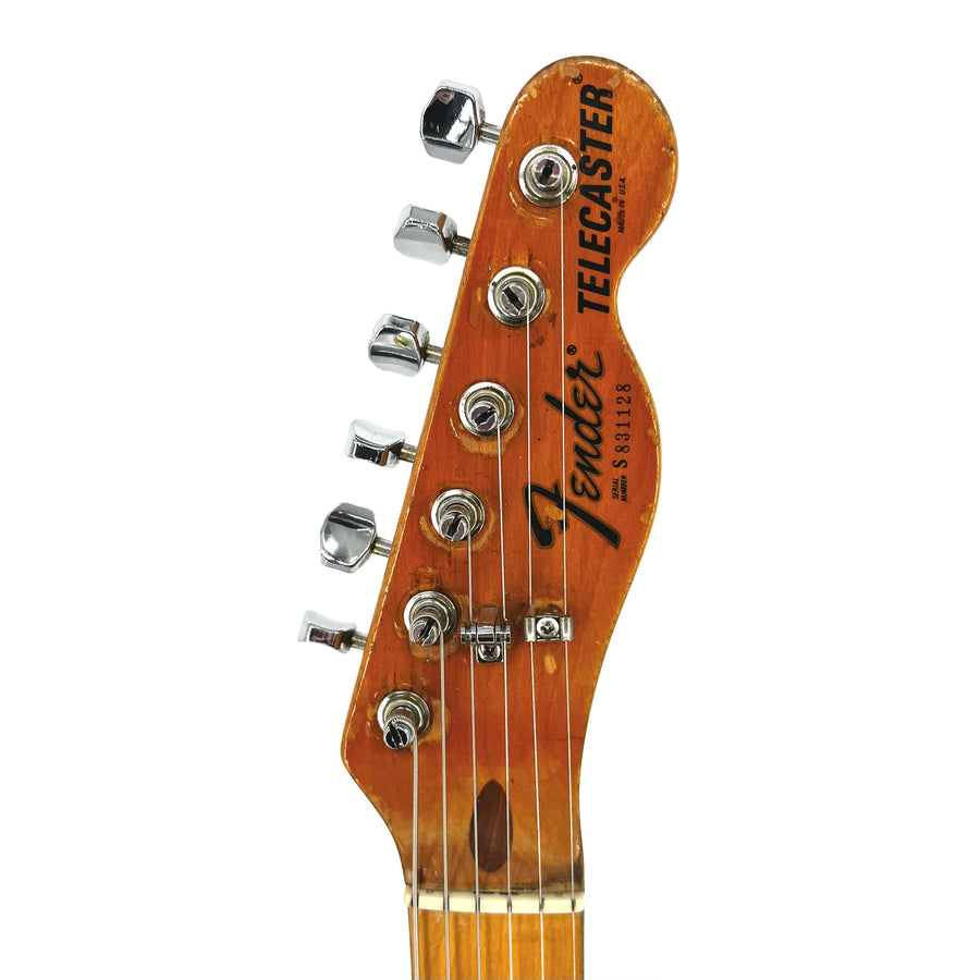 Vintage 1978 Fender Telecaster Electric Guitar - w/ Case - Refinished - Used