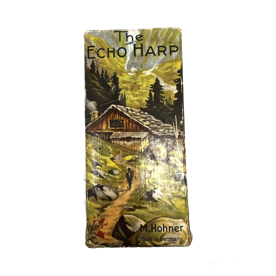 Vintage M. Hohner The Echo Harp Harmonica - Used