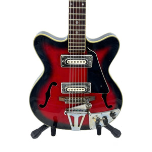 Vintage 1960's Era Kingston Hollow Body Electric Guitar - Used