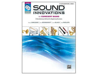 Alfred 34533 Sound Innovations for Concert Band Eb Alto Sax Book 1