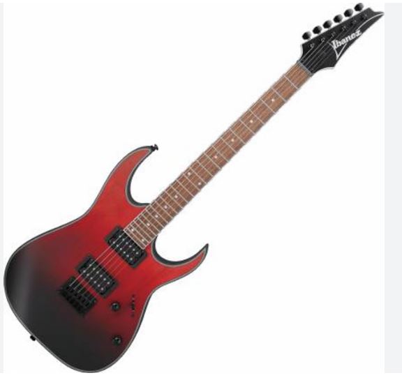 Ibanez RG421EXTCM RG Standard Electric Guitar - Transparent Crimson Fade Matte