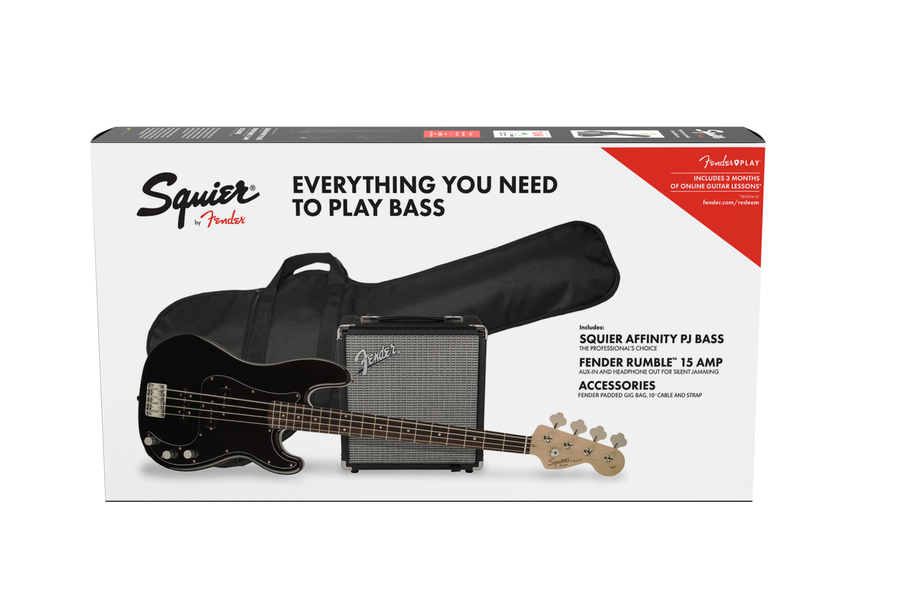 Squier Affinity PJ Bass Pack
