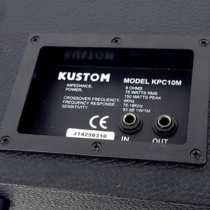 Used Kustom KPC10M Monitor Pair