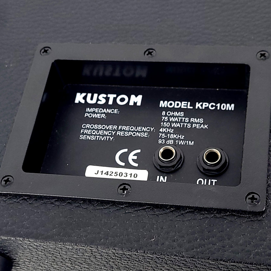Used Kustom KPC10M Monitor Pair