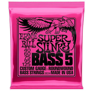Ernie Ball 2824 Super Slinky 5 string Bass Guitar Strings
