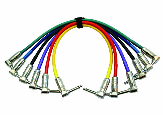 Kirlin IP6-243PN 6 pack of 1' patch cables