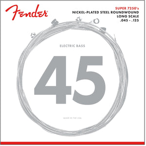 Fender Super 7250's Nickle Plated Steel Wound Bass Strings (5-String)