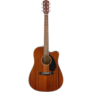 Fender CD-60SCE All Mahogany Dreadnought Acoustic