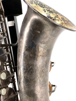 Used 1930's Vintage Unbranded Alto Saxophone