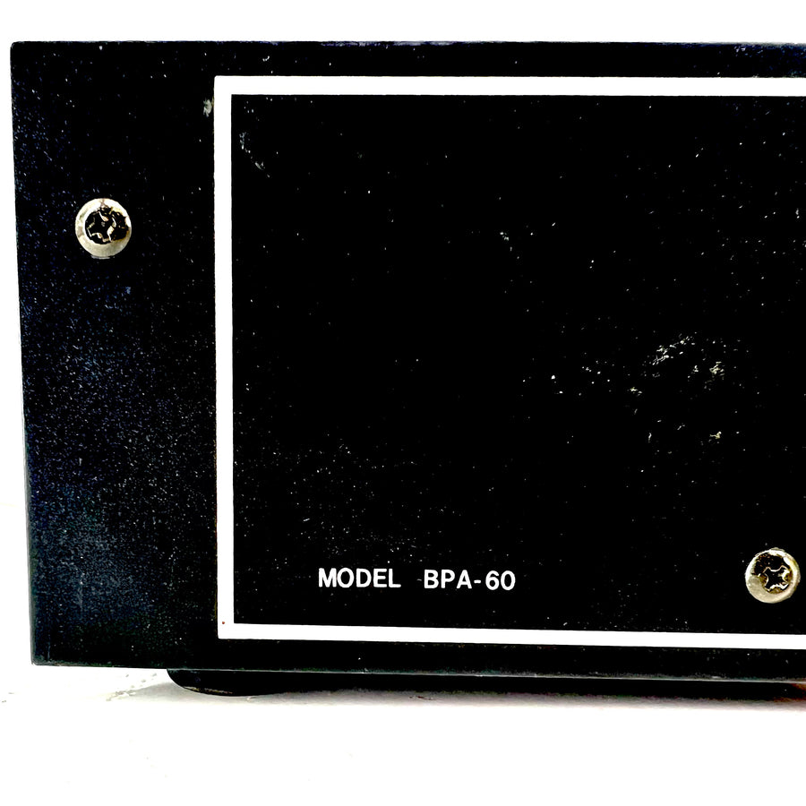 Bogen BPA-60 Mono-Channel Power Amplifier