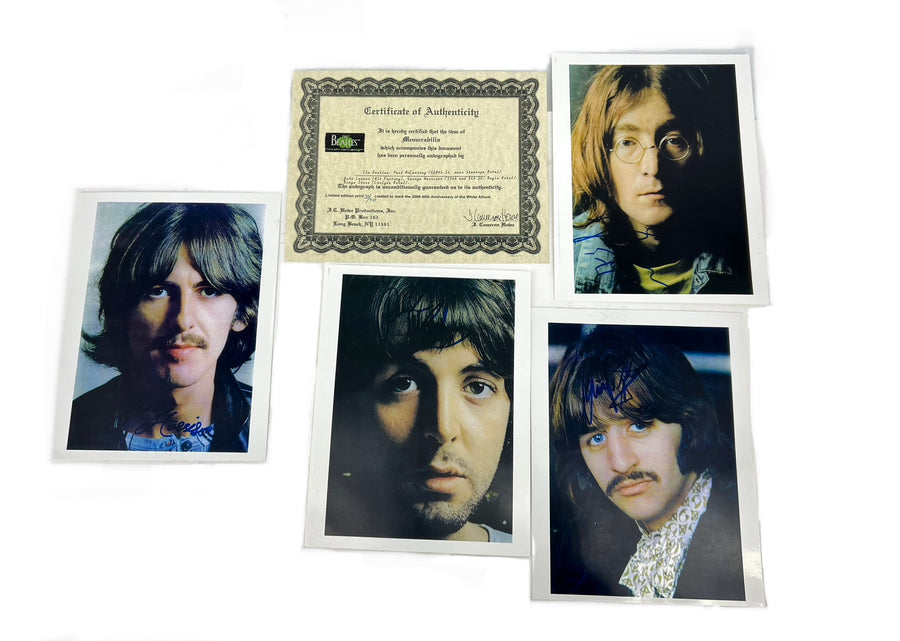2008 Authentic 8x10 The Beatles Photo Reprint Reissue Copies