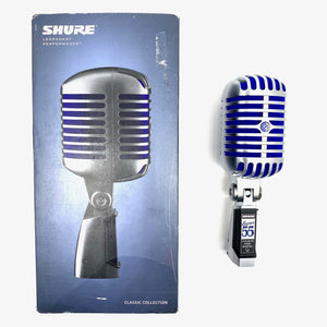 Shure Super 55 Deluxe Vocal Microphone - Silver - Used