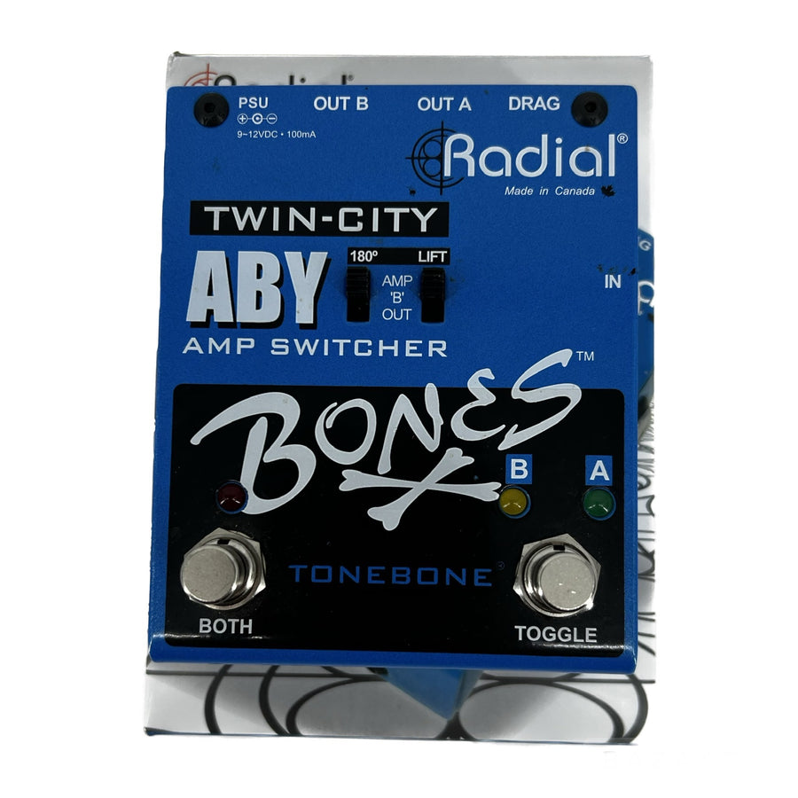 Twin City Radial Bones Tone Bone ABY Active Switcher Used