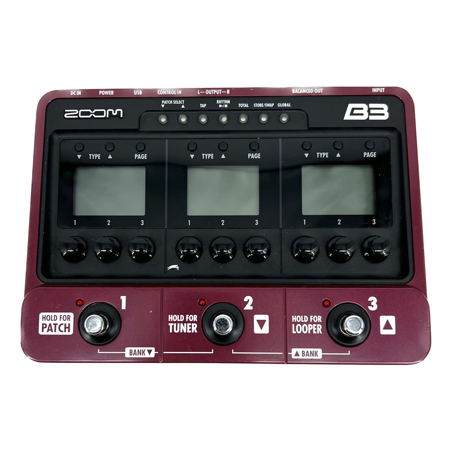 Zoom B3 Bass and Amp Simulator Used