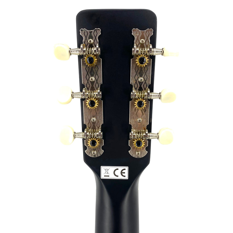 Gretsch G9520E Gin Rickey Parlor Acoustic Guitar - Smokestack Black - Used