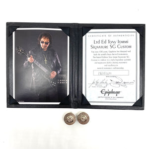 Epiphone Ltd Ed Tony Iommi SG Custom Signature - Left Handed - Used