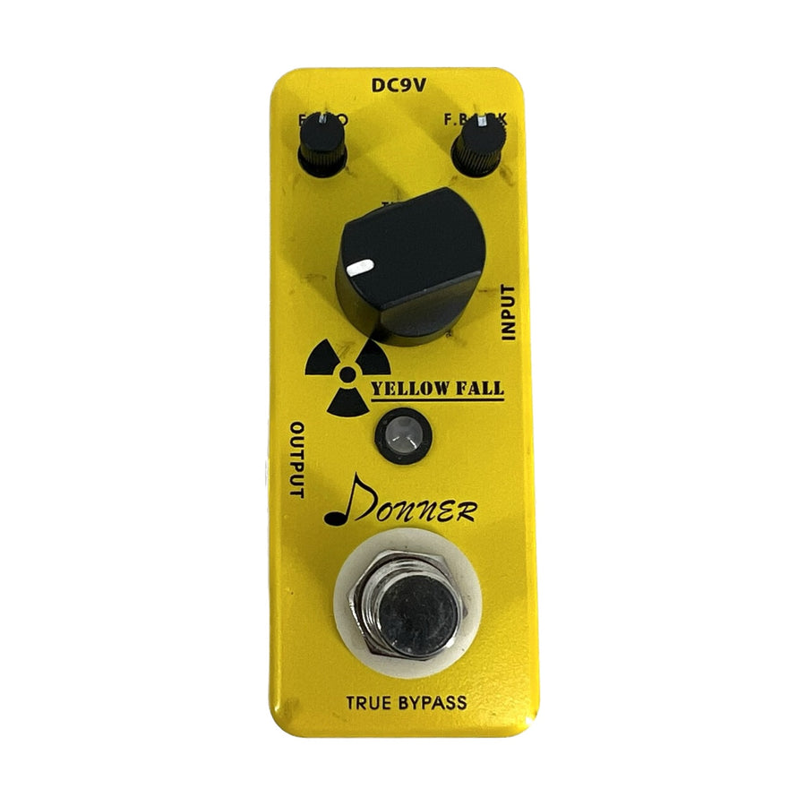 Donner Yellow Fall Analog Delay Pedal Used