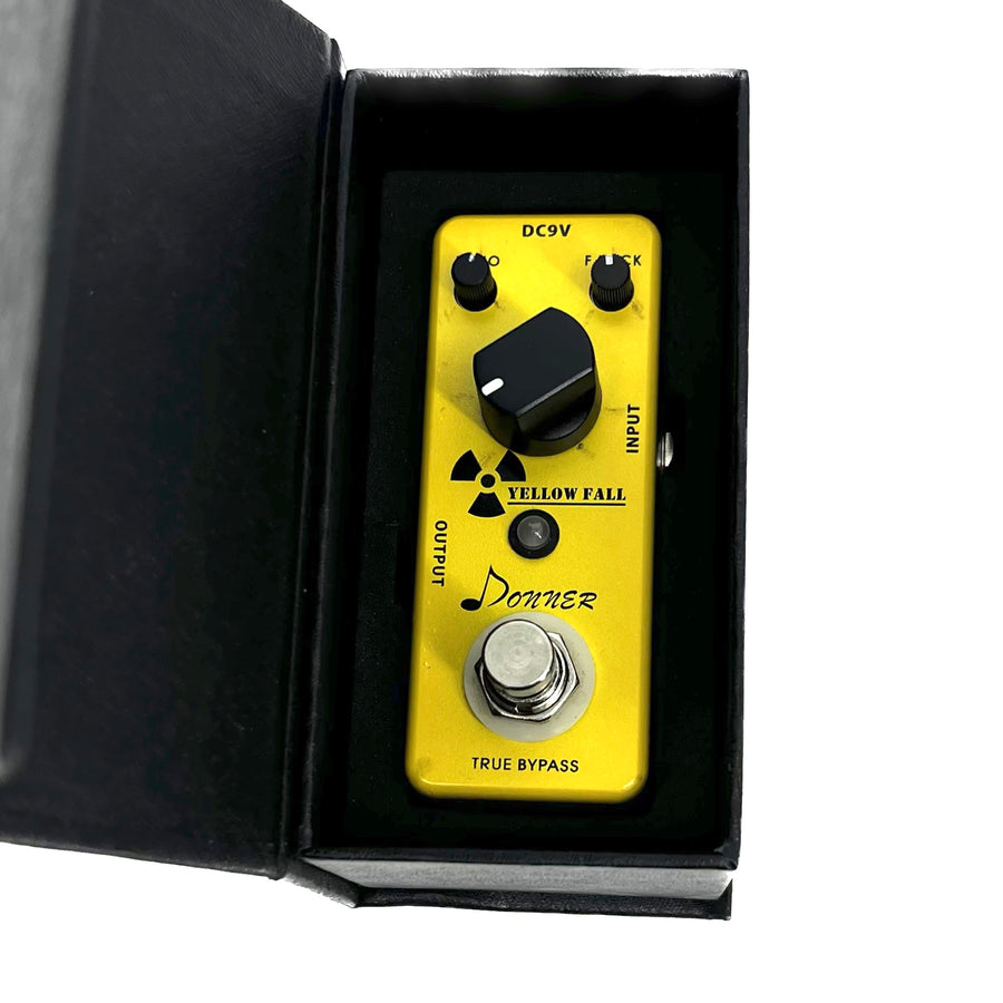 Donner Yellow Fall Analog Delay Pedal Used