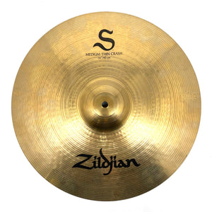 Zildjian S Medium Thin Crash Cymbal 16" Used
