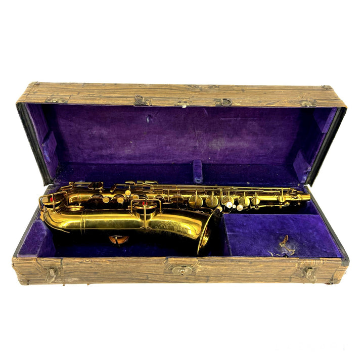 1920's Vintage Buescher Low Pitch True Tone Alto Saxophone Used/AS IS