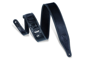 Levy's M17SS-BLK Leather Guitar Strap