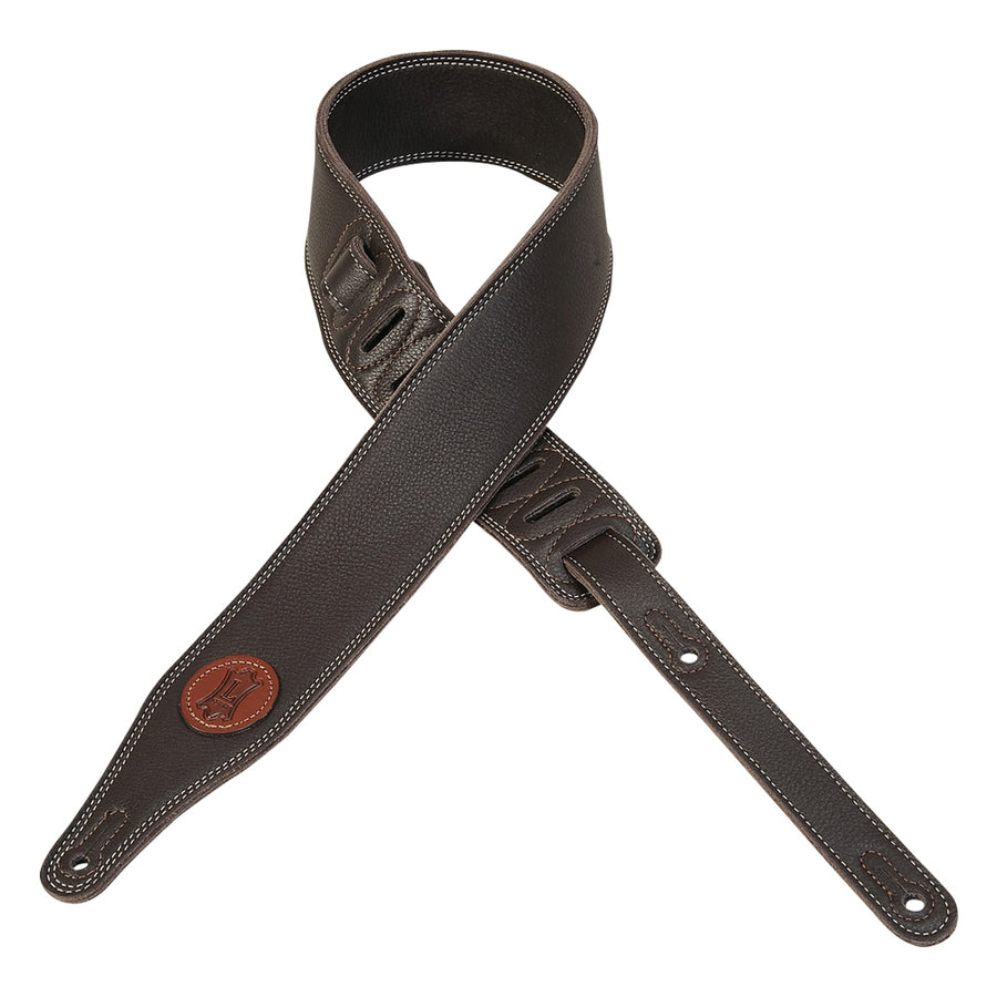 Levy's M17SS-BRN Leather Guitar Strap