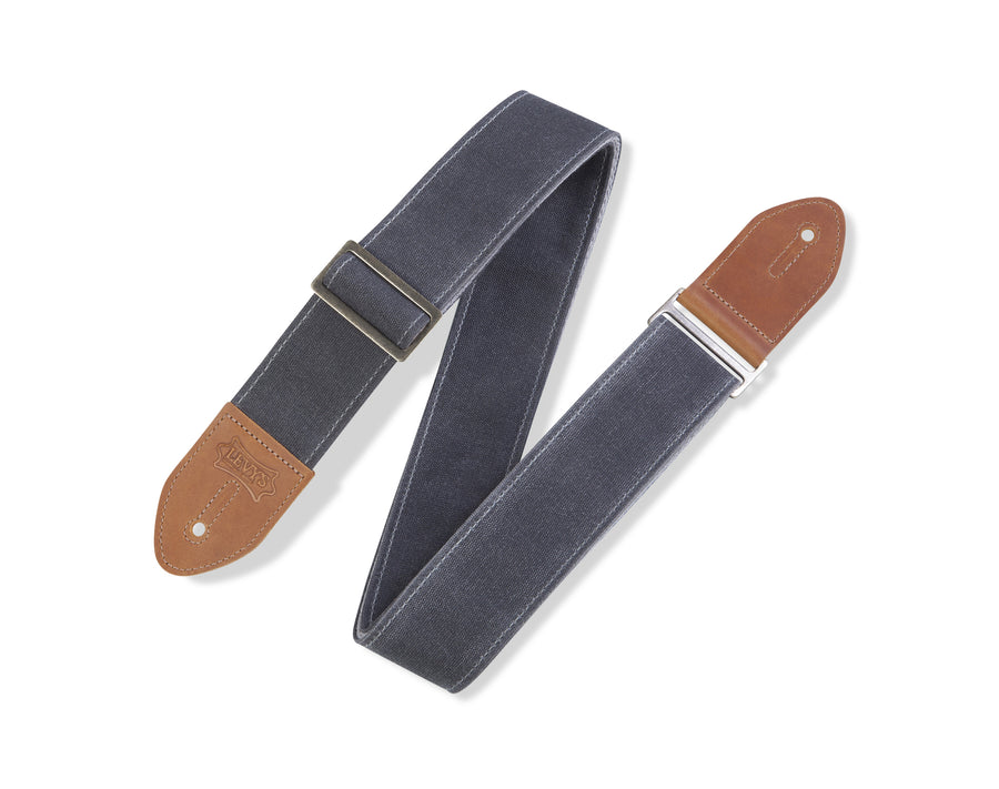 Levy's M7WC-GRY Waxed Canvas Strap Gray