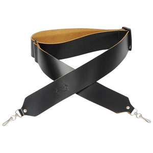 Levy's M9-BLK Black Banjo Strap Leather