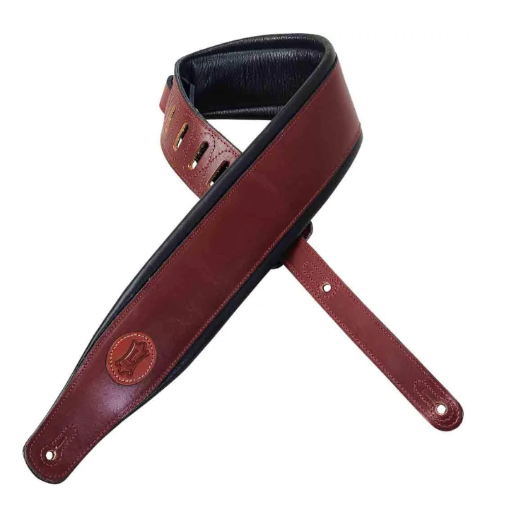 Levy's MSS1-BRN Guitar Strap Brown Padded