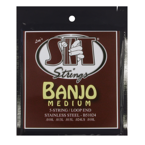 SIT 5 String Loop End Banjo strings