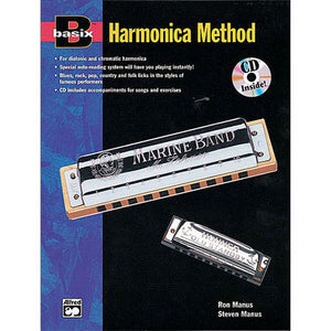 Basix Harmonica Method 16605 Book and CD
