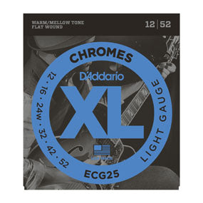 D'Addario Chromes Electric Guitar Strings ECG25