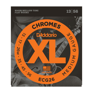 D'Addario Chromes Electric Guitar Strings ECG26
