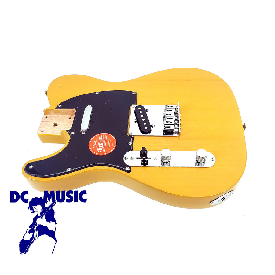 Squier Affinity Left Handed Telecaster Loaded Body Butterscotch Blonde